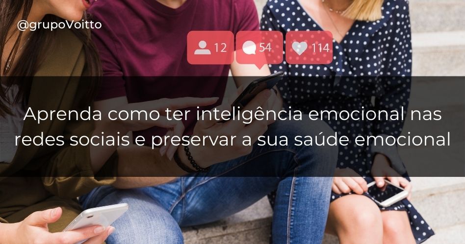 Veja como ter inteligência emocional nas redes sociais e manter  a saúde mental