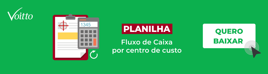 Planilha de Fluxo de Caixa por Centro de Custo