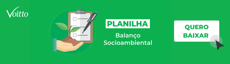 Planilha de Balanço Socioambiental. Baixe gratuitamente!