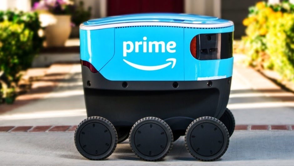 Robôs de entrega da Amazon