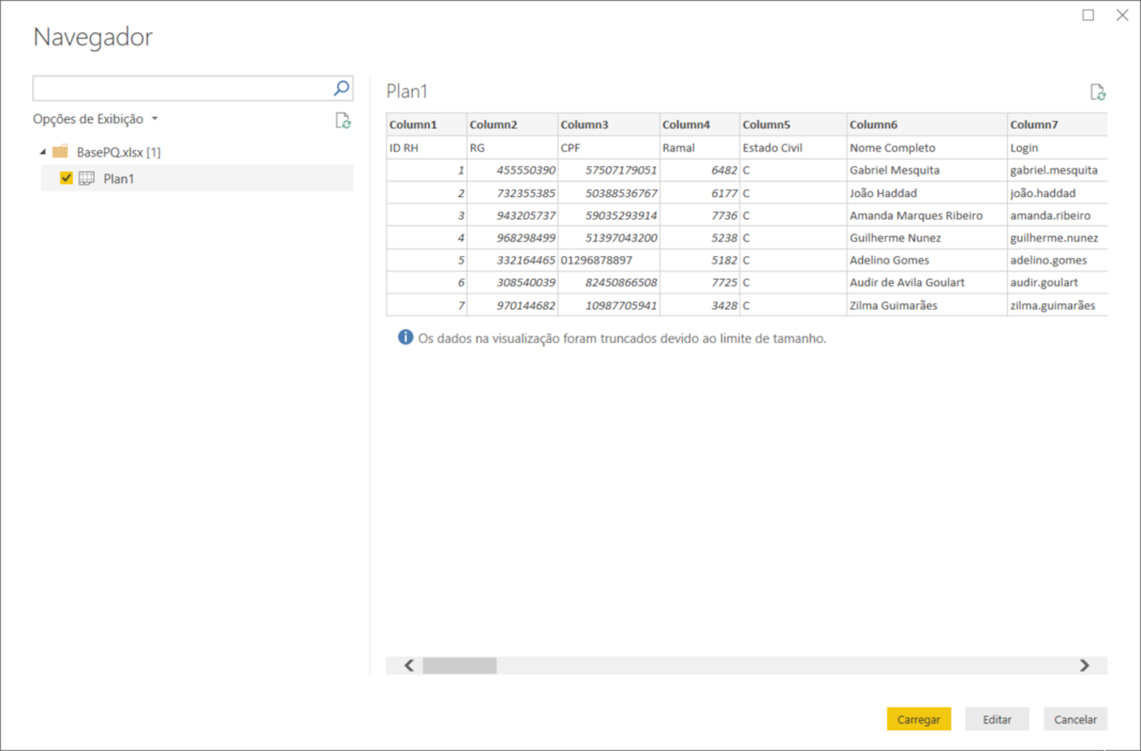 Como importar dados do Excel para o Power BI?