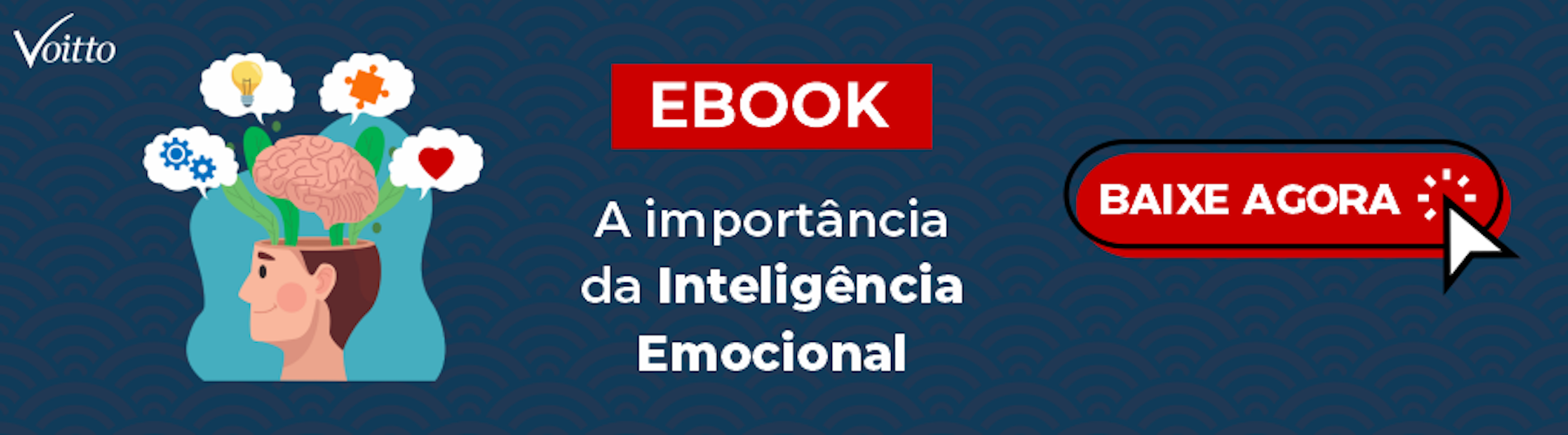 Banner do ebook "A importância da Inteligência Emocional".