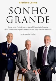 Capa do livro "Sonho Grande".