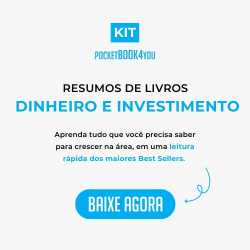 Banner do Kit "Resumos de Livros Dinheiro e Investimento".