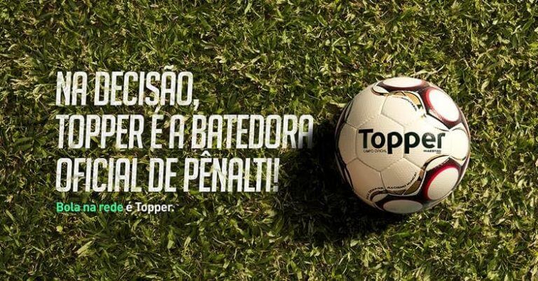 Na decisão, Topper é a batedora oficial de pênalti! Bola na rede é Topper.
