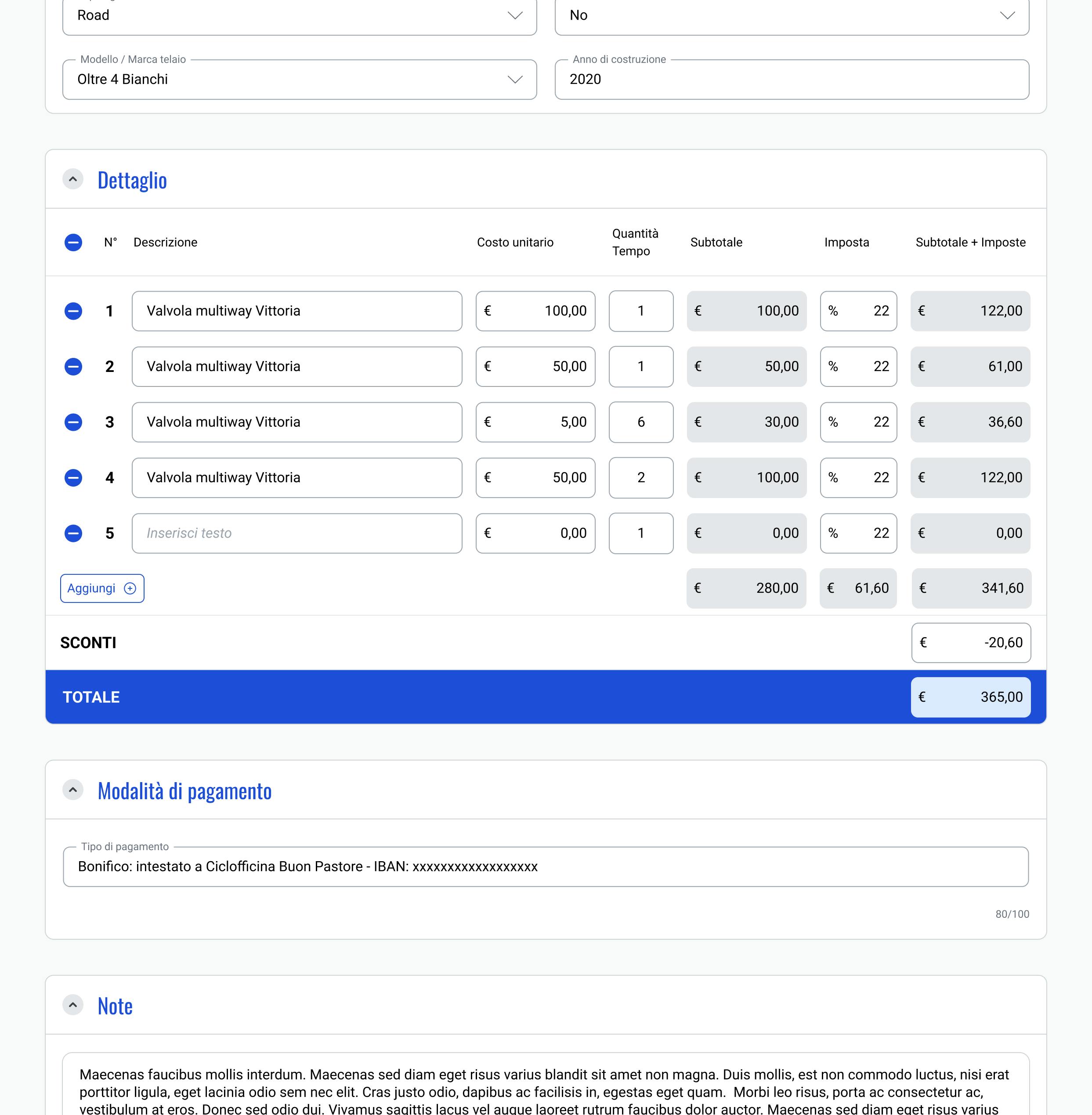 Case Studies: Mechanical workshop management quote detail developed by volcanicminds.com