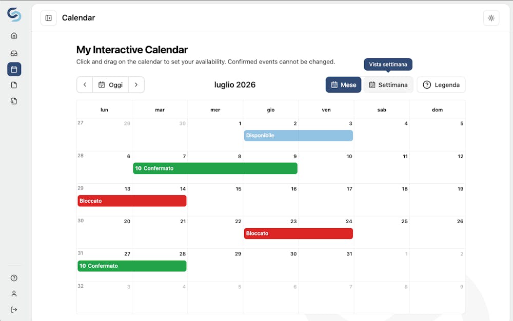 Case Studies: corporate training compliance ERP calendar (light) developed by volcanicminds.com