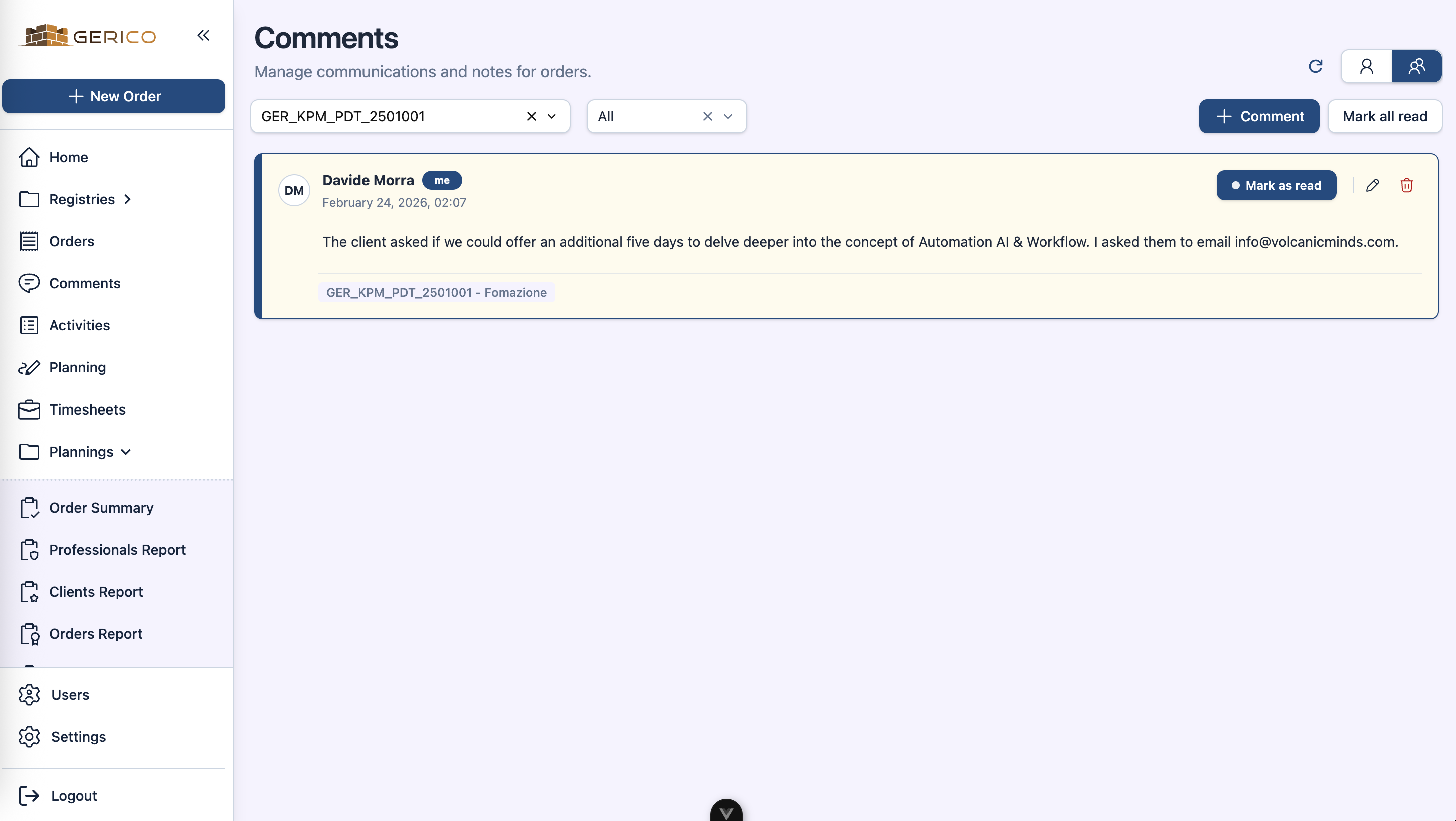 Case Studies: MFA & Secure login for planning resources orders activities ERP developed by volcanicminds.com
