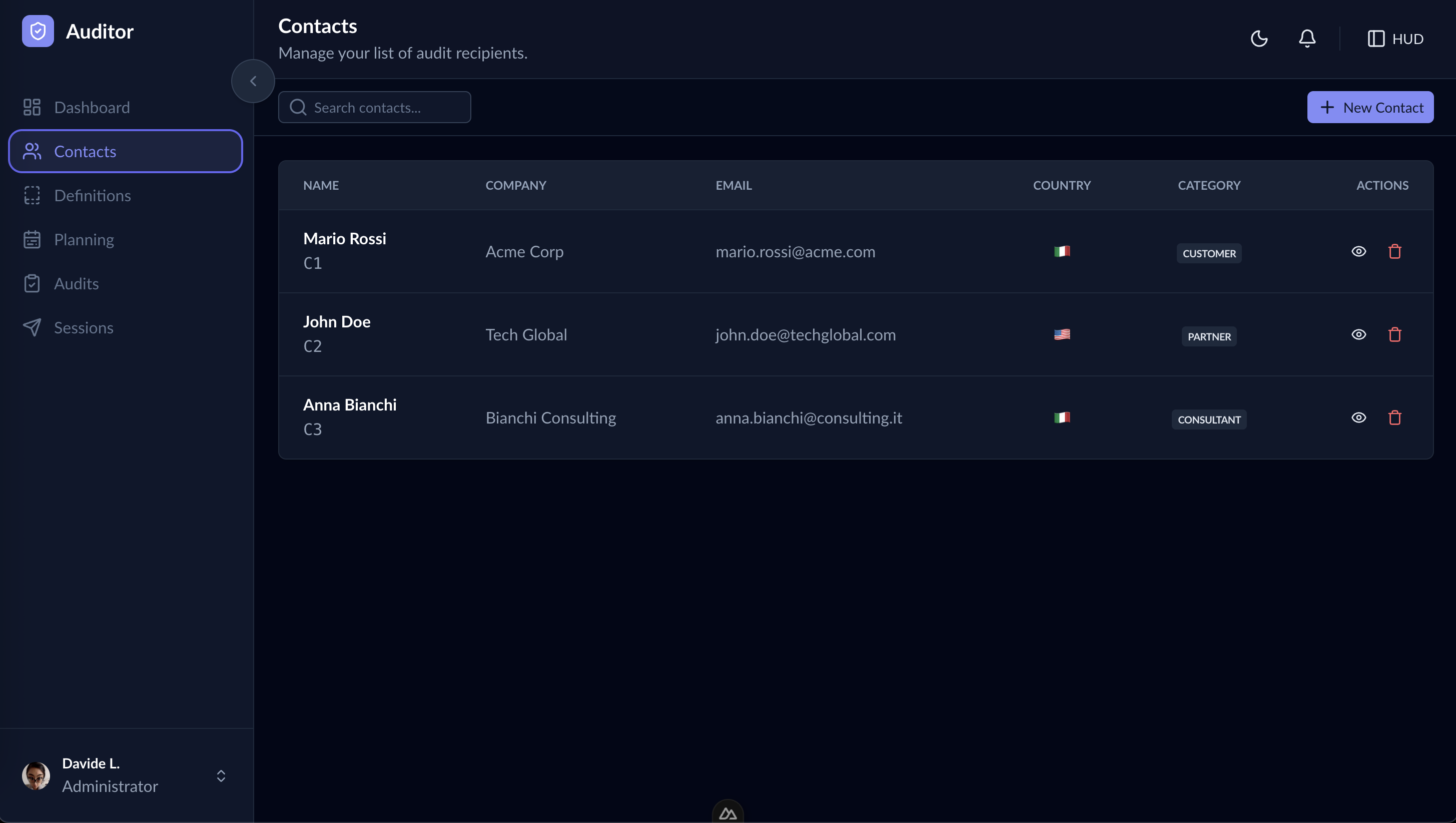 Case Studies: agentic ai auditing knowledge platform contacts (dark) developed by volcanicminds.com