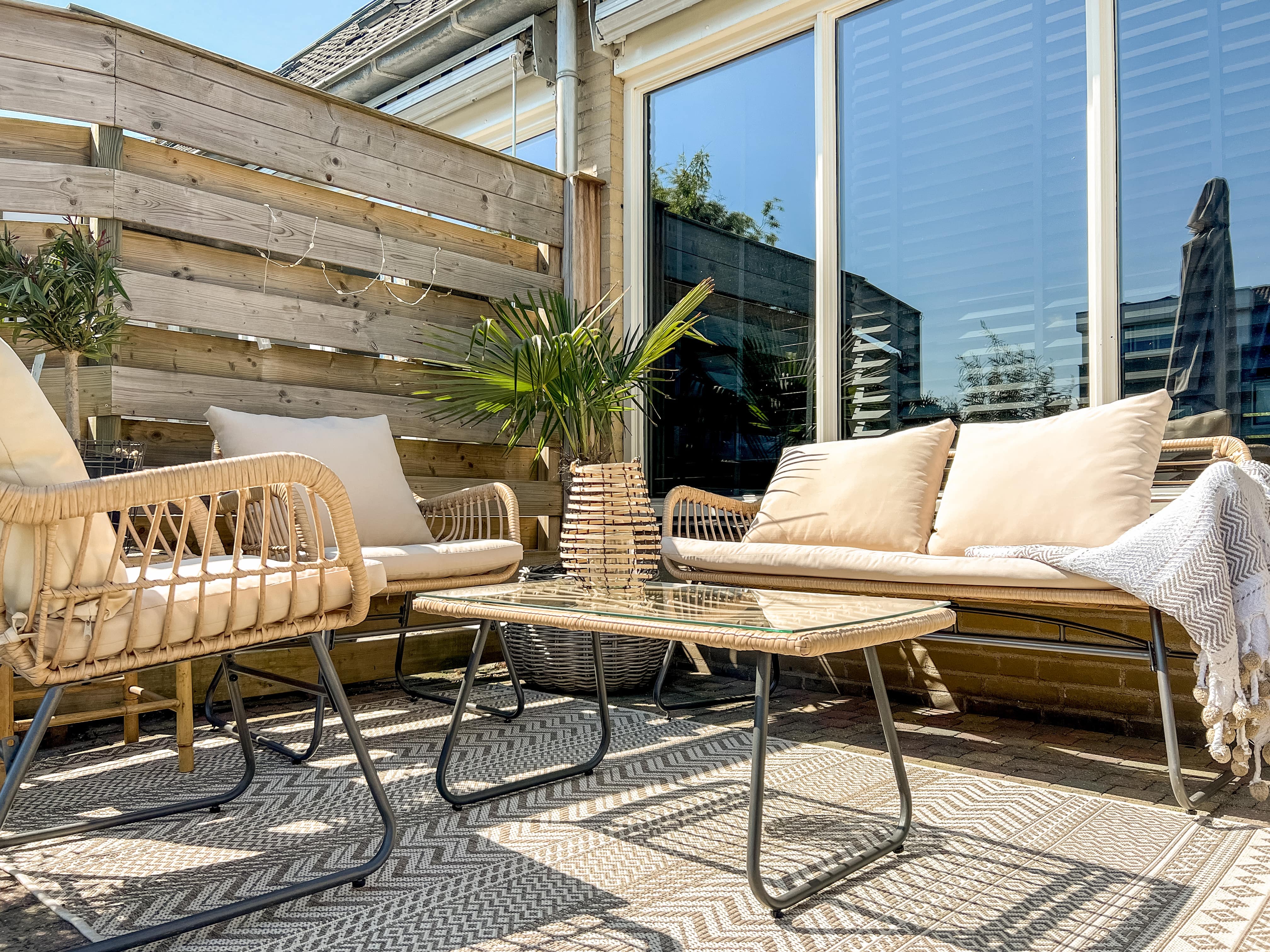 tapis d'extérieur en jute 