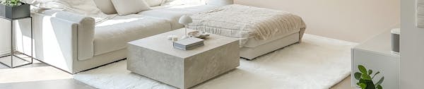 Comfy Teppich weiß