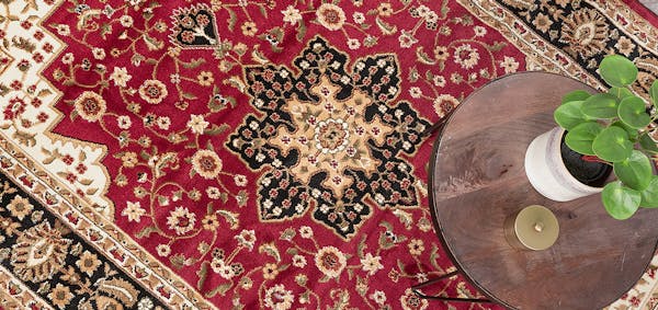 perzisch tapijt rood