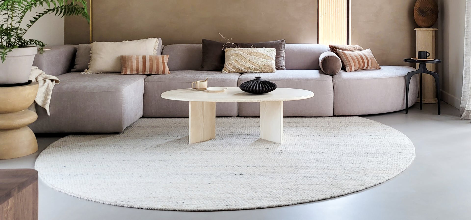 Runde Teppiche