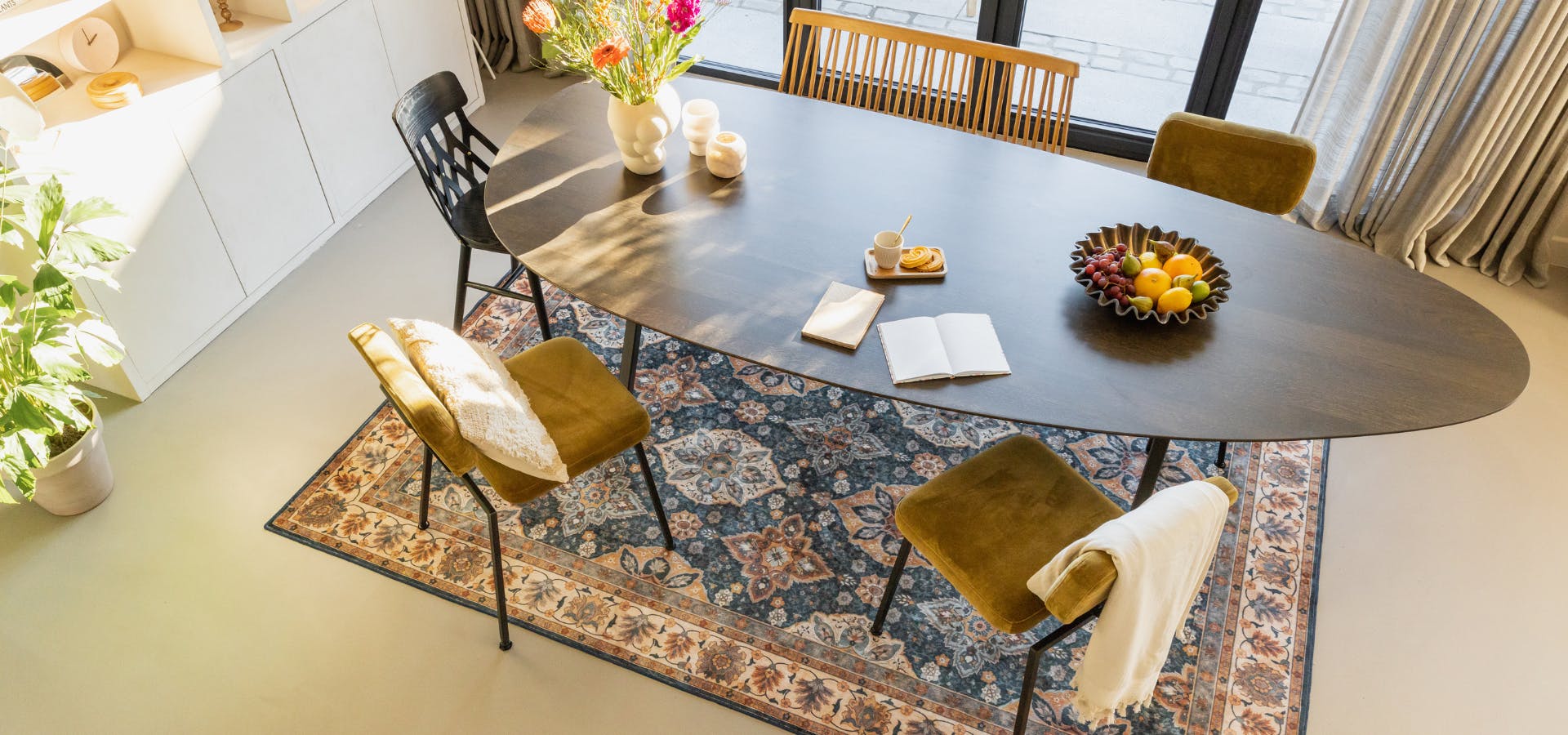 Vintage Teppich aber modern