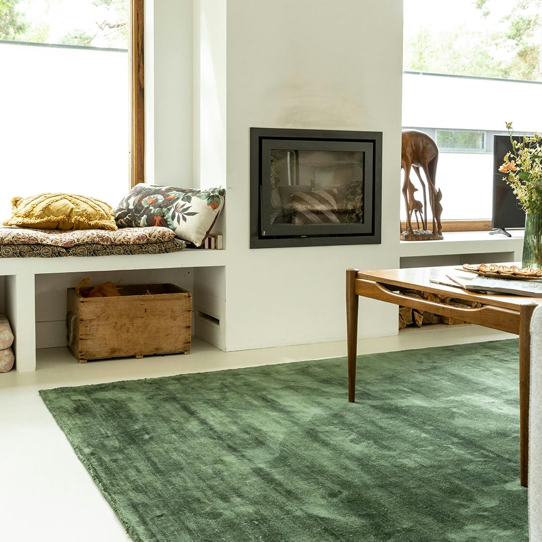 groen-vloerkleed