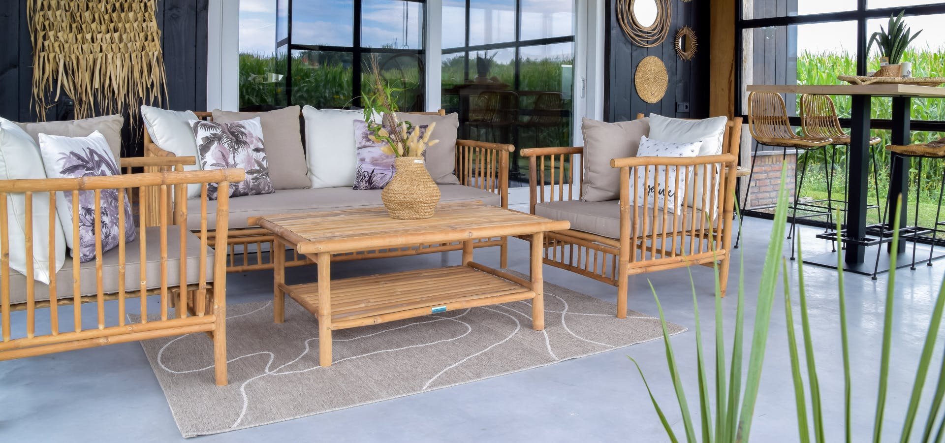 Budget tuin decoratie