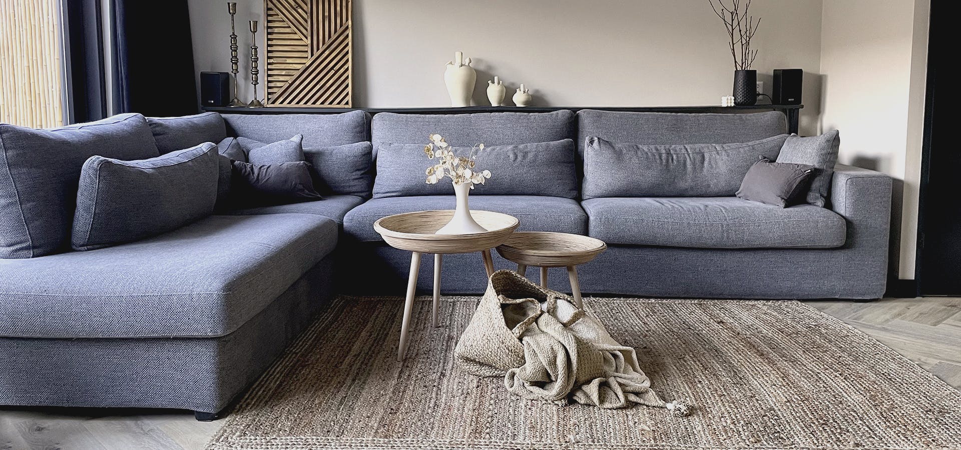 jute vloerkleed naturel