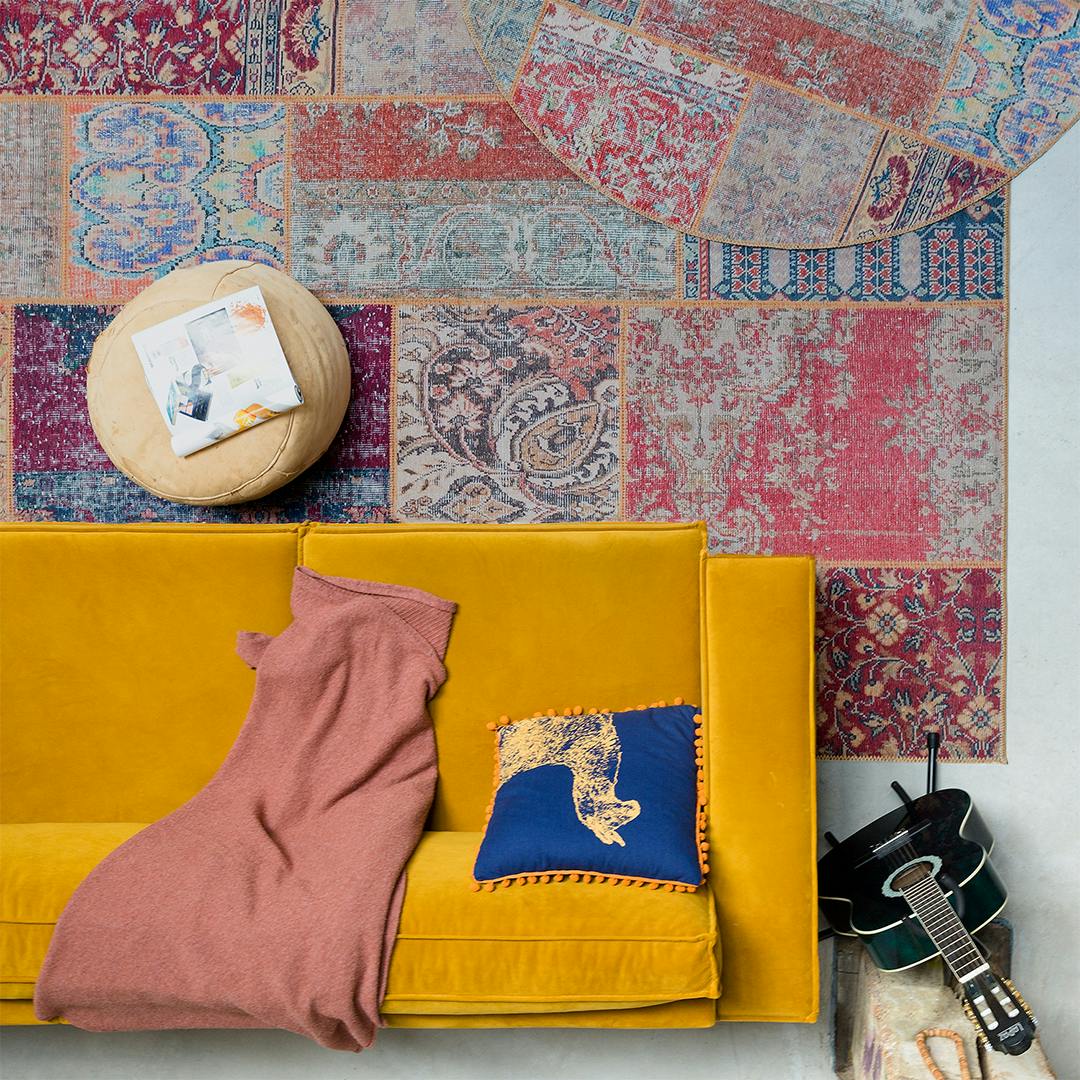 patchwork-vloerkleed