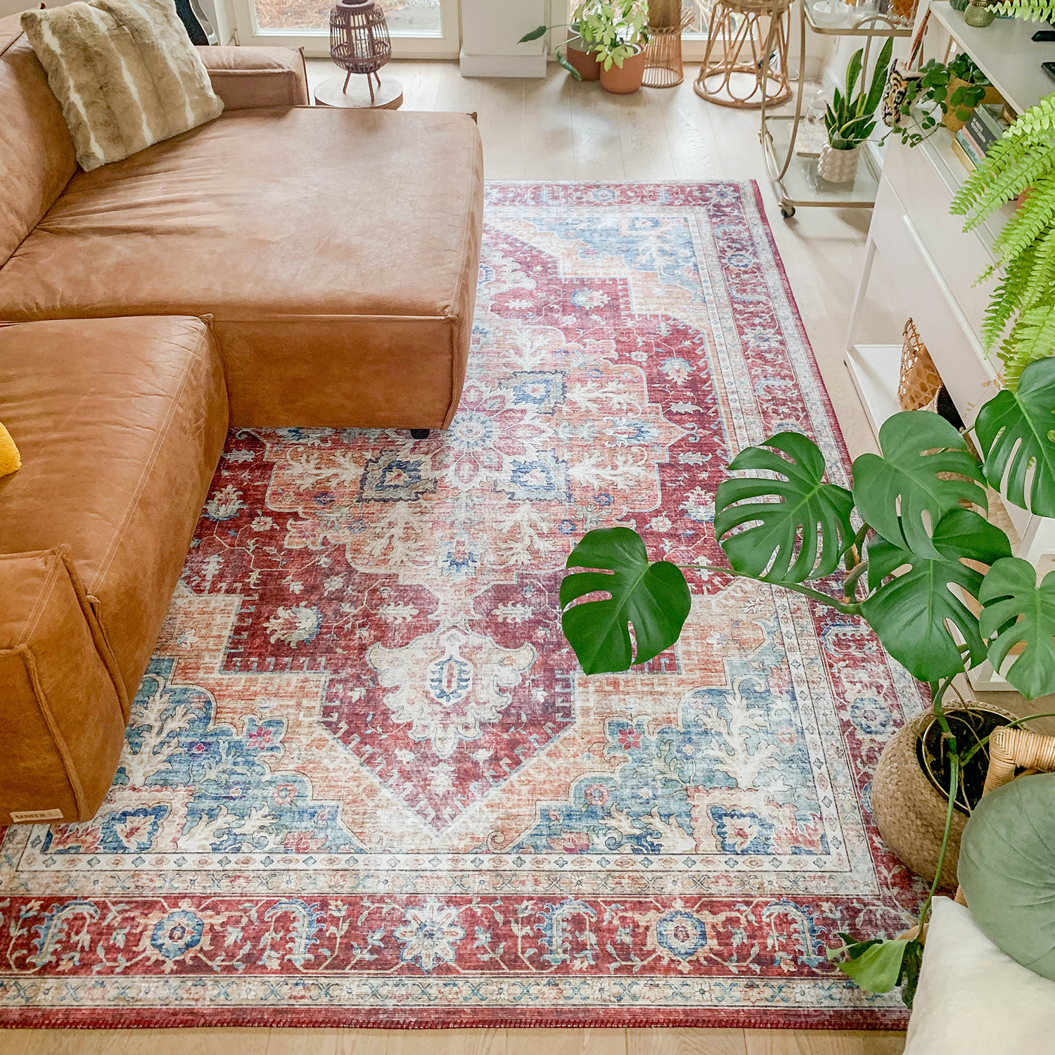 Oosters vintage vloerkleed