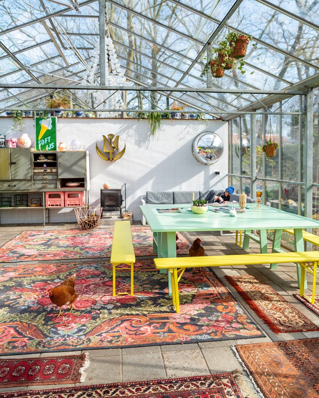 vloerkleed rozenkelim estate