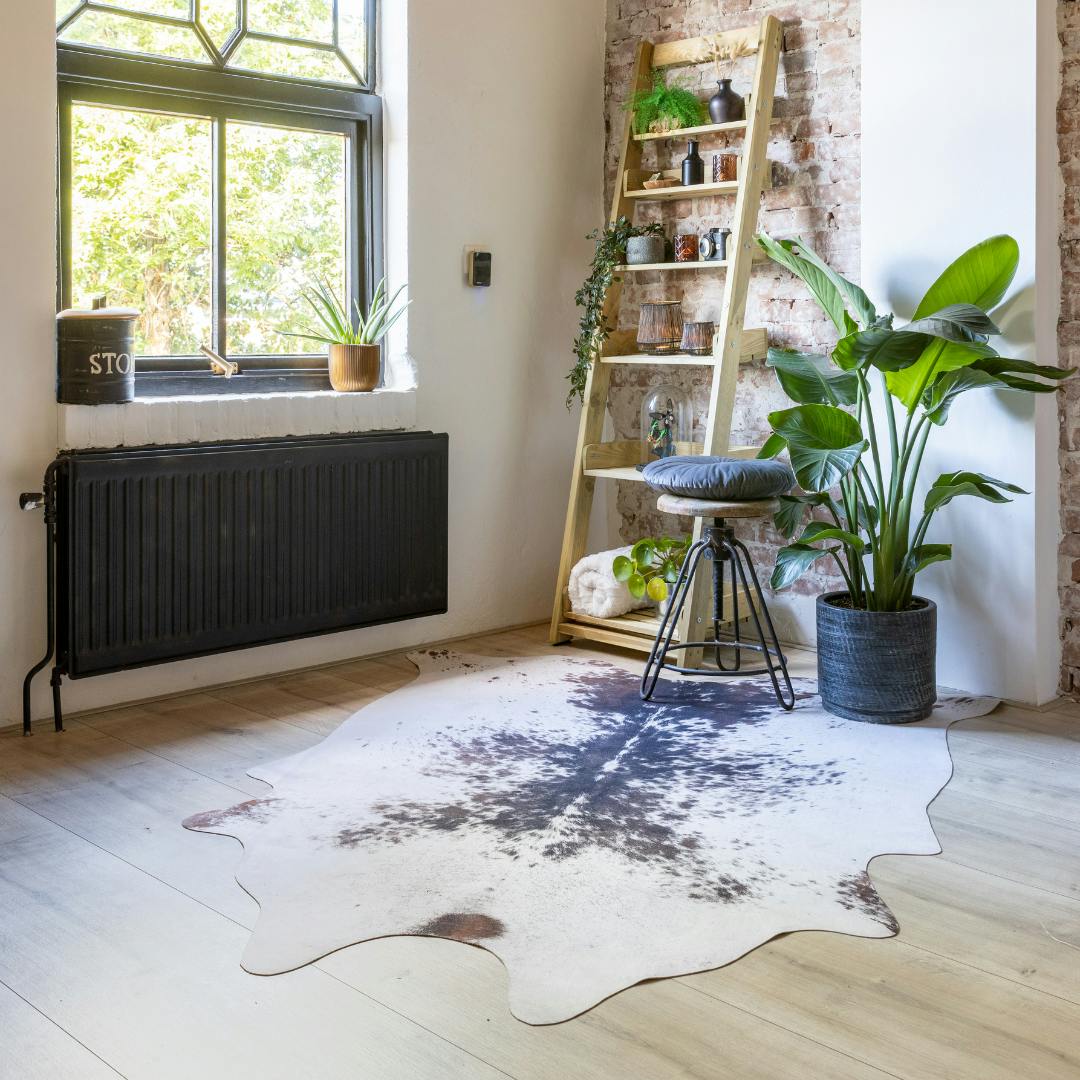 Koeienhuid vloerkleed