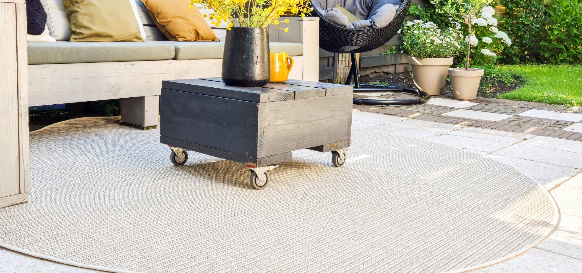 Terrassenteppich