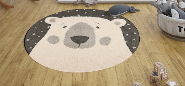 kindervloerkleed beer