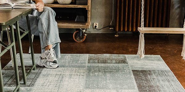 Eszimmer Teppich Patchwork