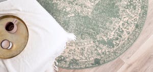 rond vintage vloerkleed wonder