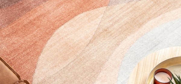 vloerkleed terra peach