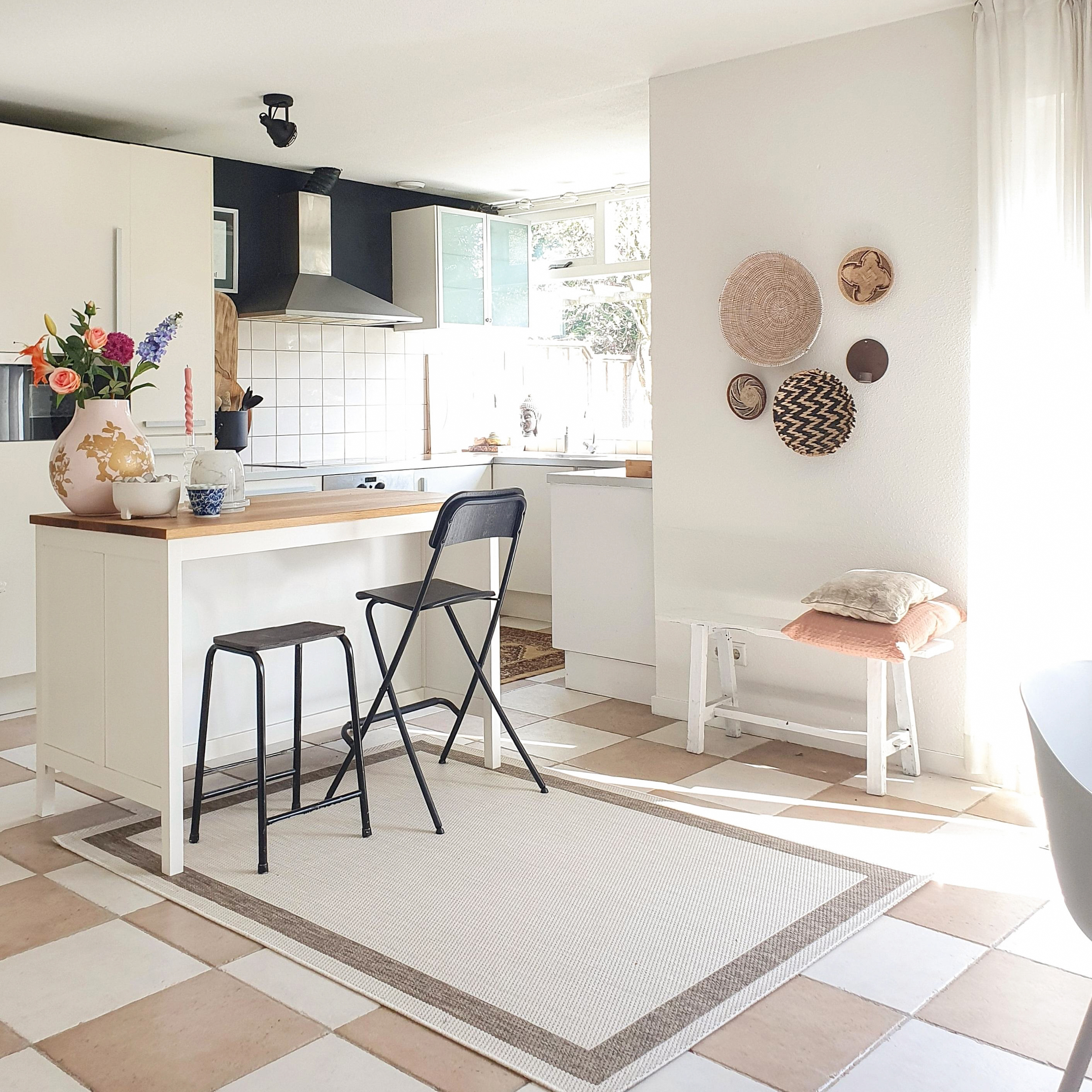 dun vloerkleed keuken