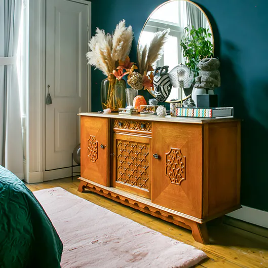 Comfy Rosa Wohnzimmer