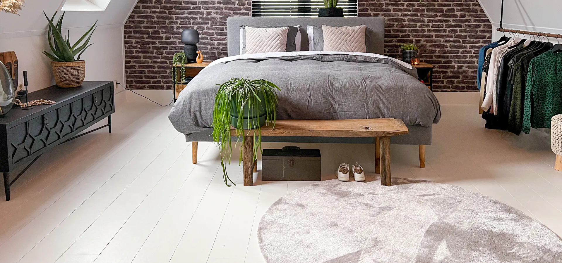 Teppich rund Schlafzimmer