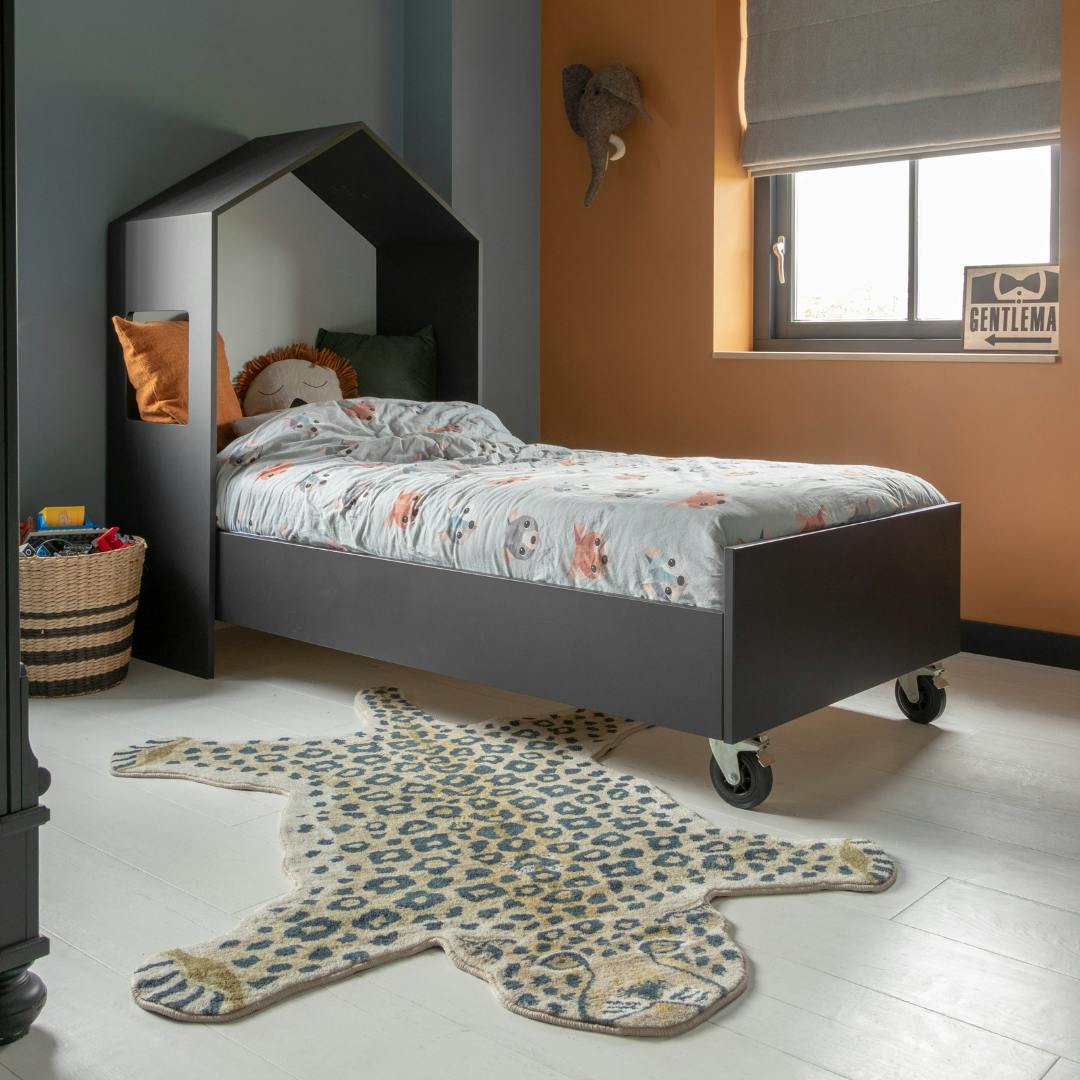 Dieren vloerkleed kinderkamer 