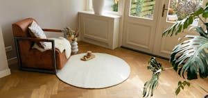 klein vloerkleed wol