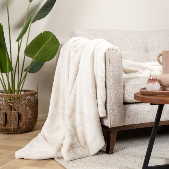 Kerstcadeau: fluffy plaid