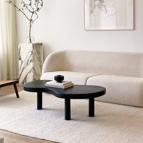 Vloerkleed organische vorm