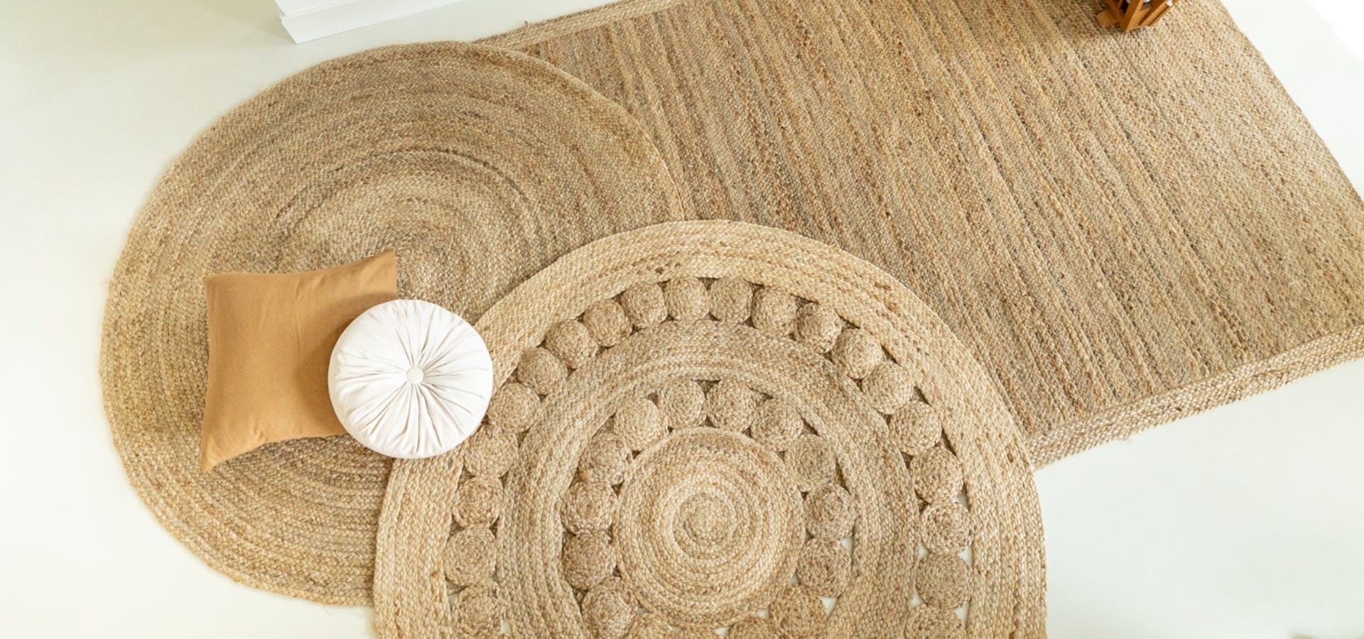 Geflochtene Teppiche