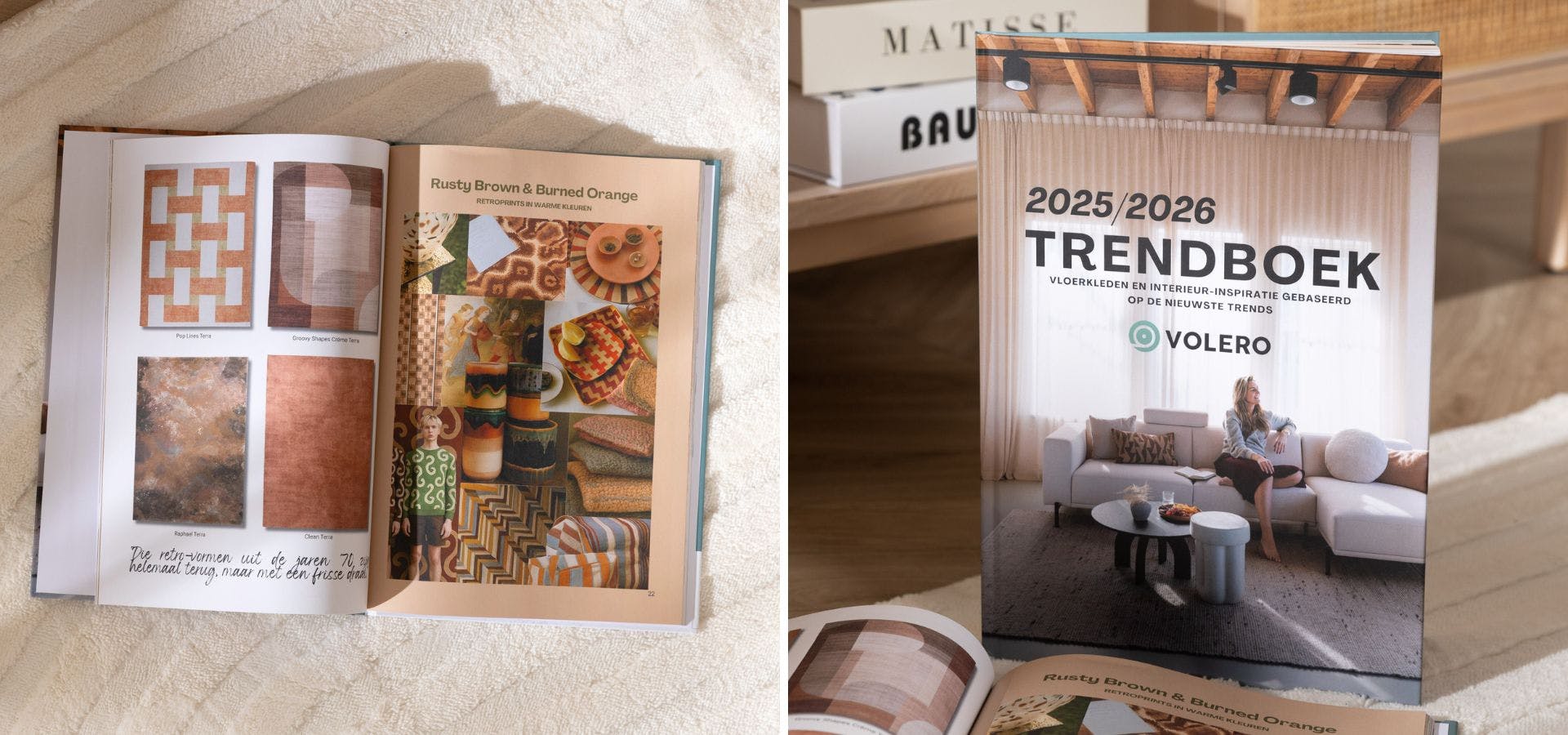 Trendboek sfeerfoto