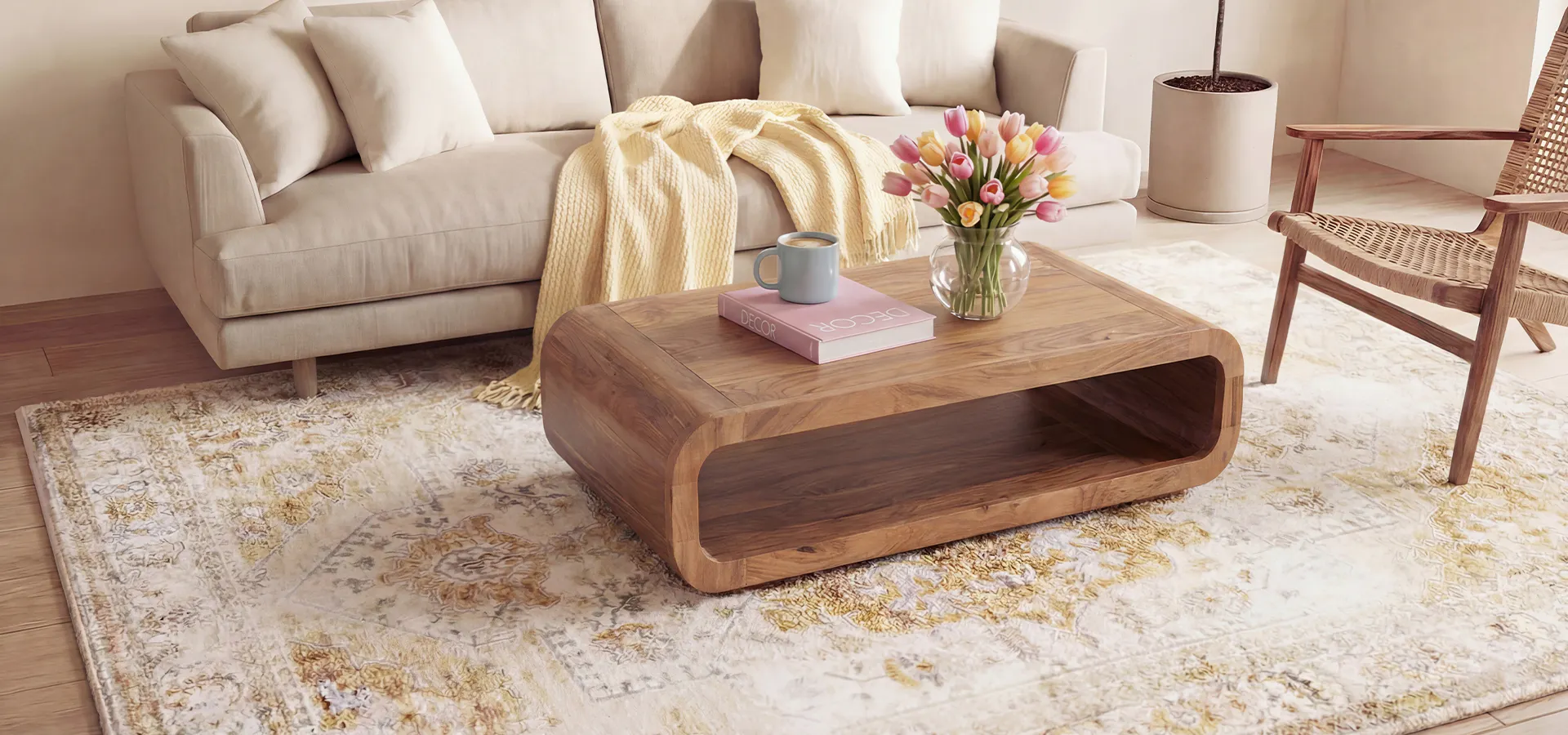 Nowoczesny dywan do salonu Lago