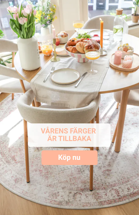 Vårens färger är tillbaka PLP banner