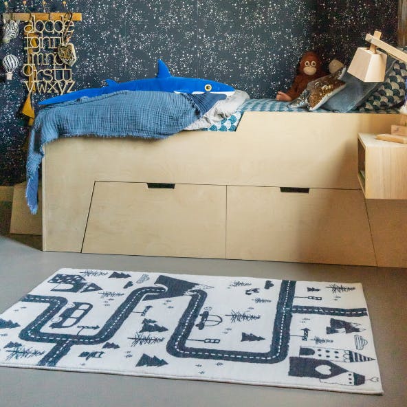 Kerst cadeau: auto speelkleed