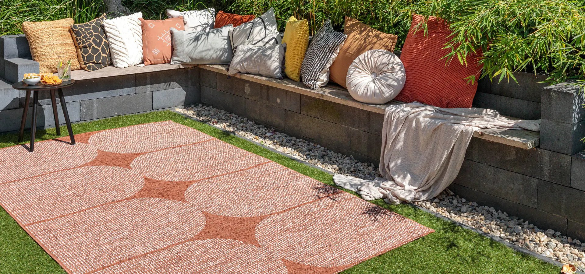 Outdoor Teppich Bunt