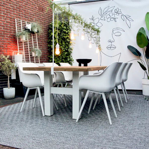 Atmosphäre im Wintergarten