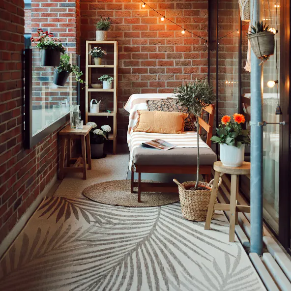 Outdoor Teppiche von klein nach groß