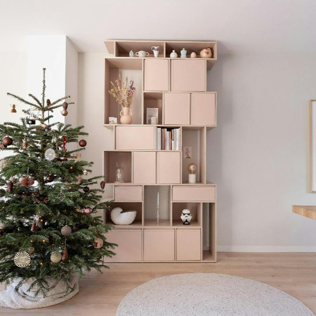 rond-kerst-vloerkleed