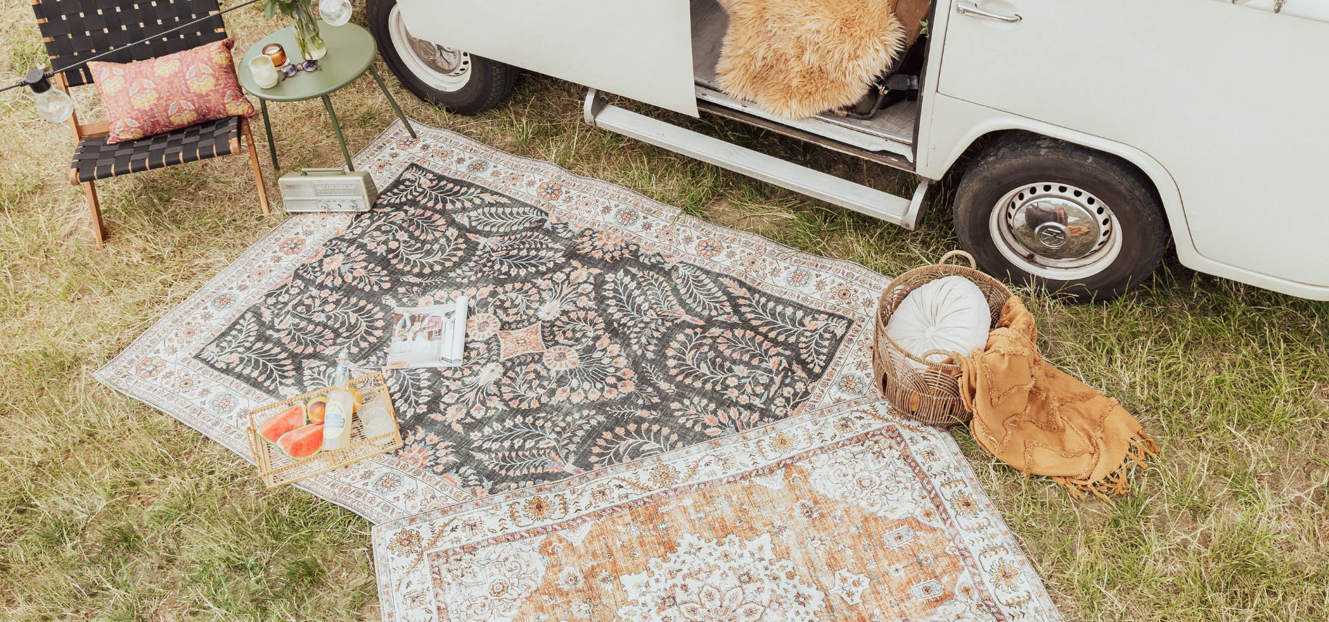 Wat is een camping buitenkleed?