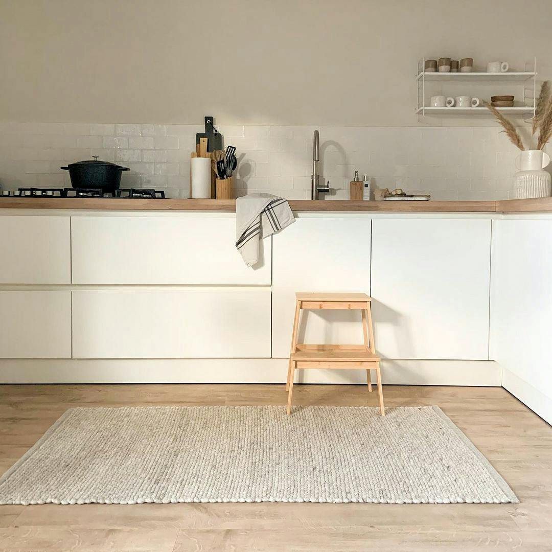 klein vloerkleed keuken