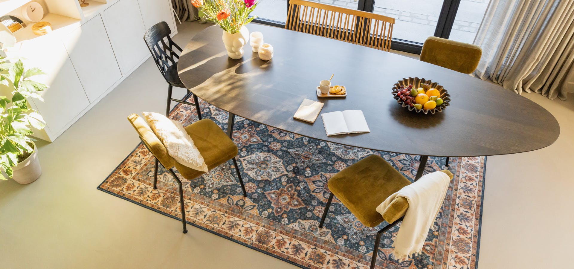 Geflochtene Teppiche