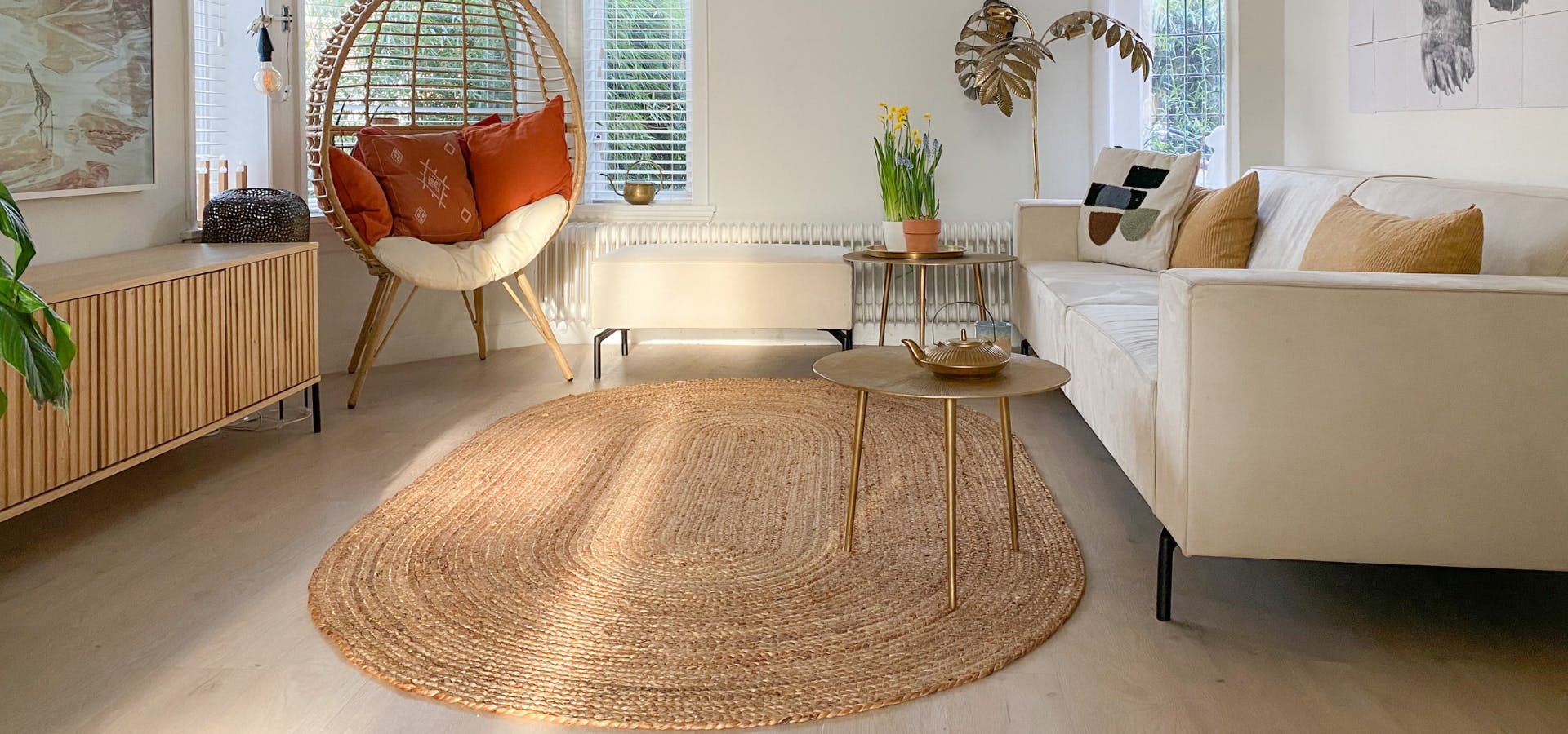 Boho Stil im Wohnzimmer